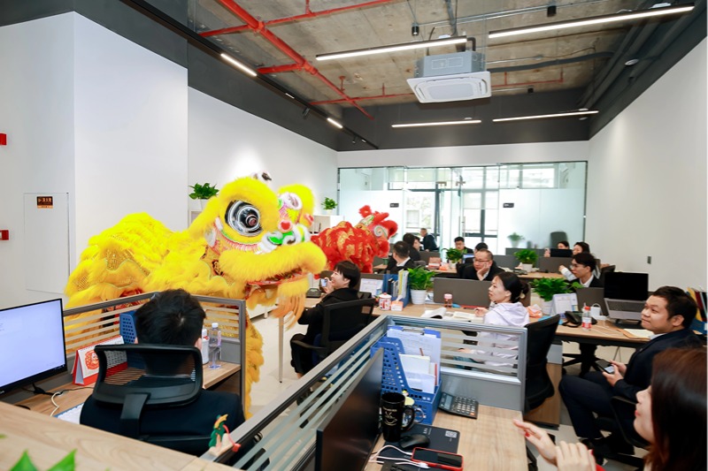 佛山翁開爾公司喬遷慶典活動(dòng)