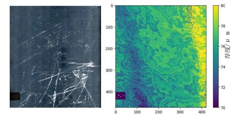 使用Specim FX17高光譜相機測量FG31涂層厚度