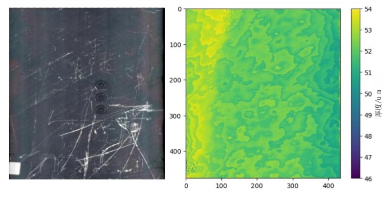 使用Specim FX17高光譜相機測量FG65涂層厚度