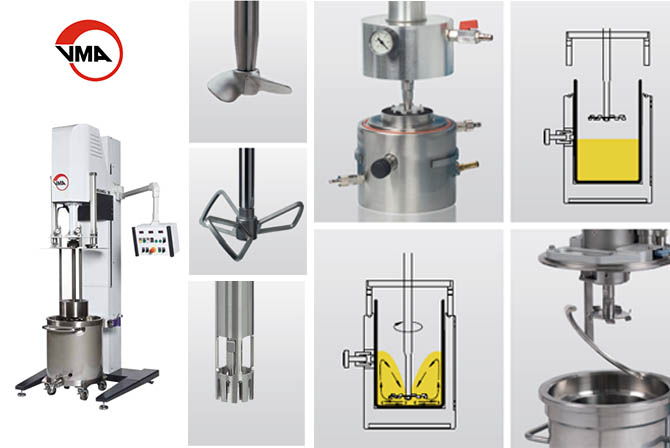 VMA實驗室分散機配件
