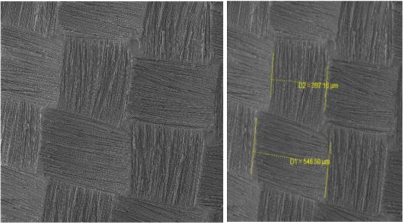 曝露在紫外線下的試樣和曝露在紫外線下的試樣分別顯示在圖4和圖5中。