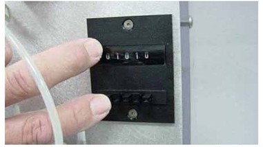 手指耐磨測試儀倒數(shù)計(jì)數(shù)器操作